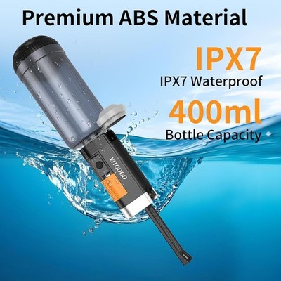 Portable Travel Bidet   400ml Rechargeable & Waterproof for Personal Hygiene NEW