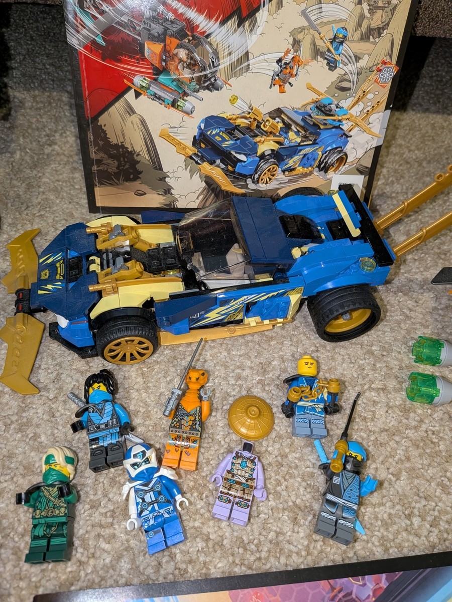 5x LEGO NINJAGO: Titan Mech 70737 71776 Race Car Incomplete