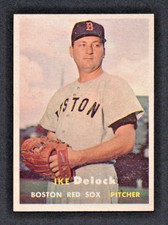 1957 TOPPS IKE DELOCK #63 ExMt+