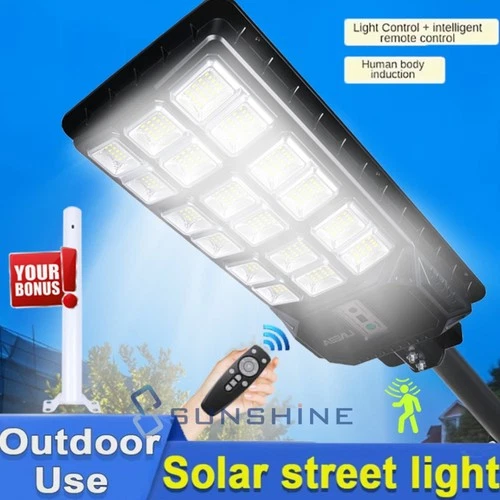 Super Bright Solar Lights Outdoor Motion Sensor Dusk To Dawn Solar Street Lights