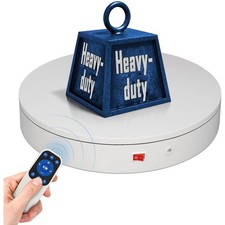 Remote Motorized Electric Turntable Rotating Display Stand Spinning Rotating ...