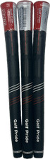 Golf Pride CP2 Pro Standard Black/Red Grips Set of 3 
