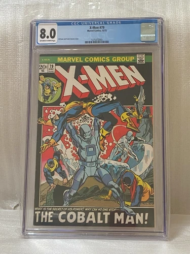 X-MEN #79 CGC Graded 8.0