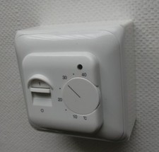 Thermostat Fußbodenheizung AUFPUTZ weiß elektronische Regelung #z830ap