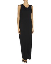 NEW NWT BALENCIAGA BLACK LONG DRESS GOWN 40/ 8/ 6/ 4