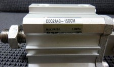 SMC CDQ2A40-15DCM Air Cylinder Magnetic Double Acting