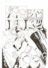 TOMB RAIDER STORY by RIC - Page 8 of 9 - ORIGINAL COMIC ART