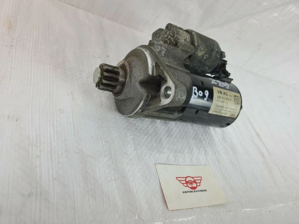 Motor de arranque Volkswagen VW Golf GTI 2010-2013 02E911023S fabricante de equipos originales Foto 2 de 4