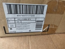 41AB6-3F4 LEVITON Cat6 eXtreme 6 110-Style Wiring Block Wall Mount with Legs