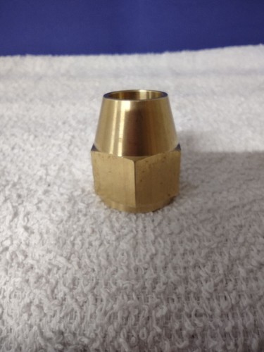 BRASS/ FLARE/ FITTING/Neenan /10020/ 5/8 IN./Short/ Nut /Lead Free/ SAE