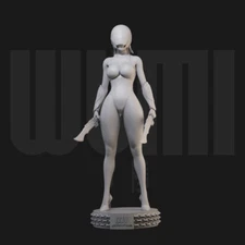 Izzy 1/24 1/18 3D print figure Model Kit Unpainted Unassembled Garage Kit