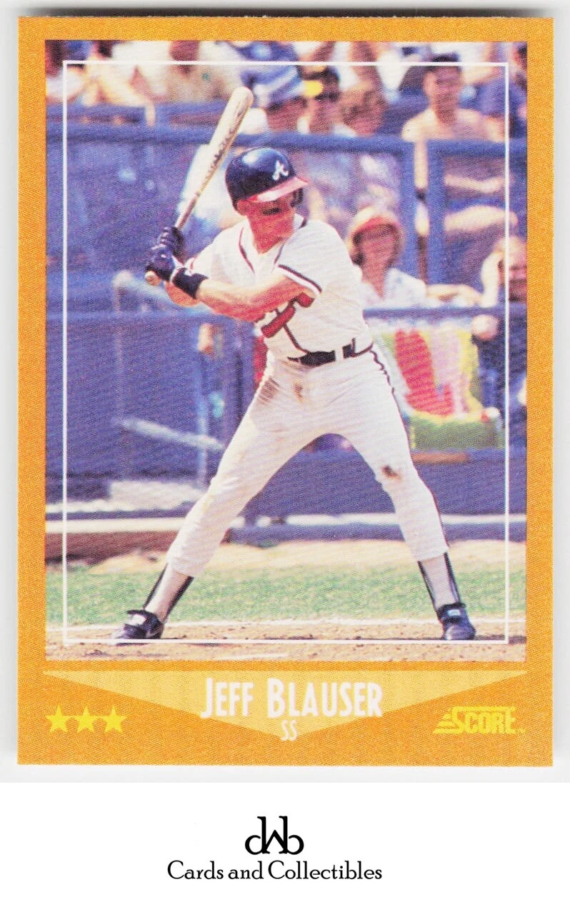 1988 Score #562 Jeff Blauser Rookie