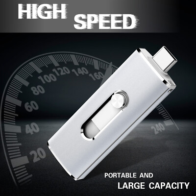 USB 3.0 Sticks 32GB Dual 2 in 1 Type C Metal Speichermedien Für Samsung Android
