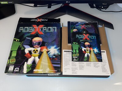 Robotron X PC 1996 PC CD-ROM Midway GT Interactive BIG BOX PC