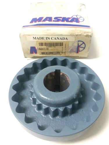Maska 5SX7/8 Sure Flex Gear Type Coupling Max RPM 7600 5S X 7/8 - Picture 3 of 3