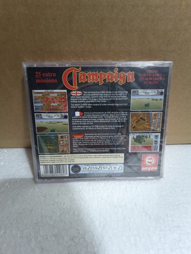 Campaign by EMPIRE PC CD-ROM Jewel Case, Factory Sealed, NEW, VGA Ready! RARE - Picture 2 of 4