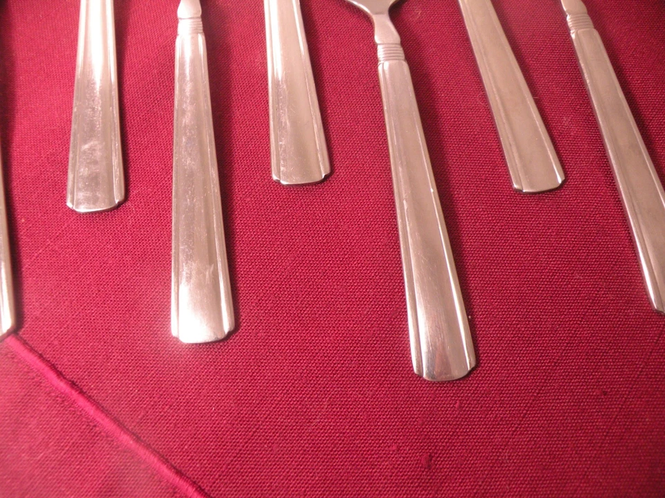 Juego de 7 cucharas soperas ovaladas Pfaltzgraff PFF97 acero inoxidable 6 5/8" Foto 4 de 4