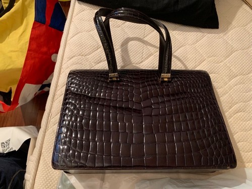 borsa vintage coccodrillo | eBay
