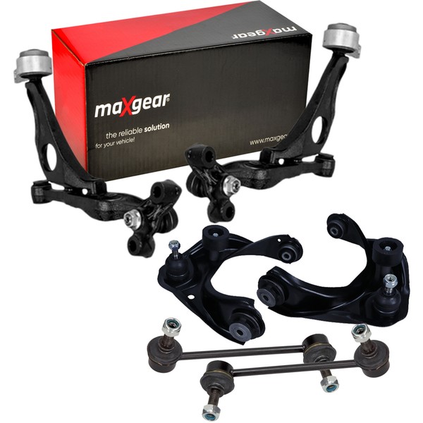 Maxgear Querlenker + Koppelstange Satz Vorne Oben + Unten FüR Mazda 6 GH-image