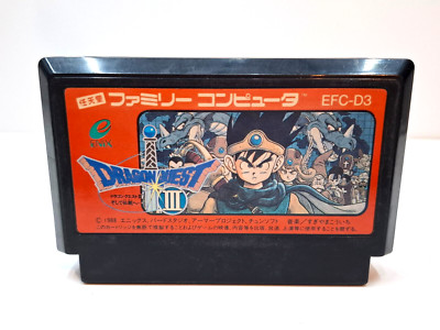 Dragon Quest III (3) Dragon Warrior - Nintendo NES Spiel Modul-NTSC Japan Import