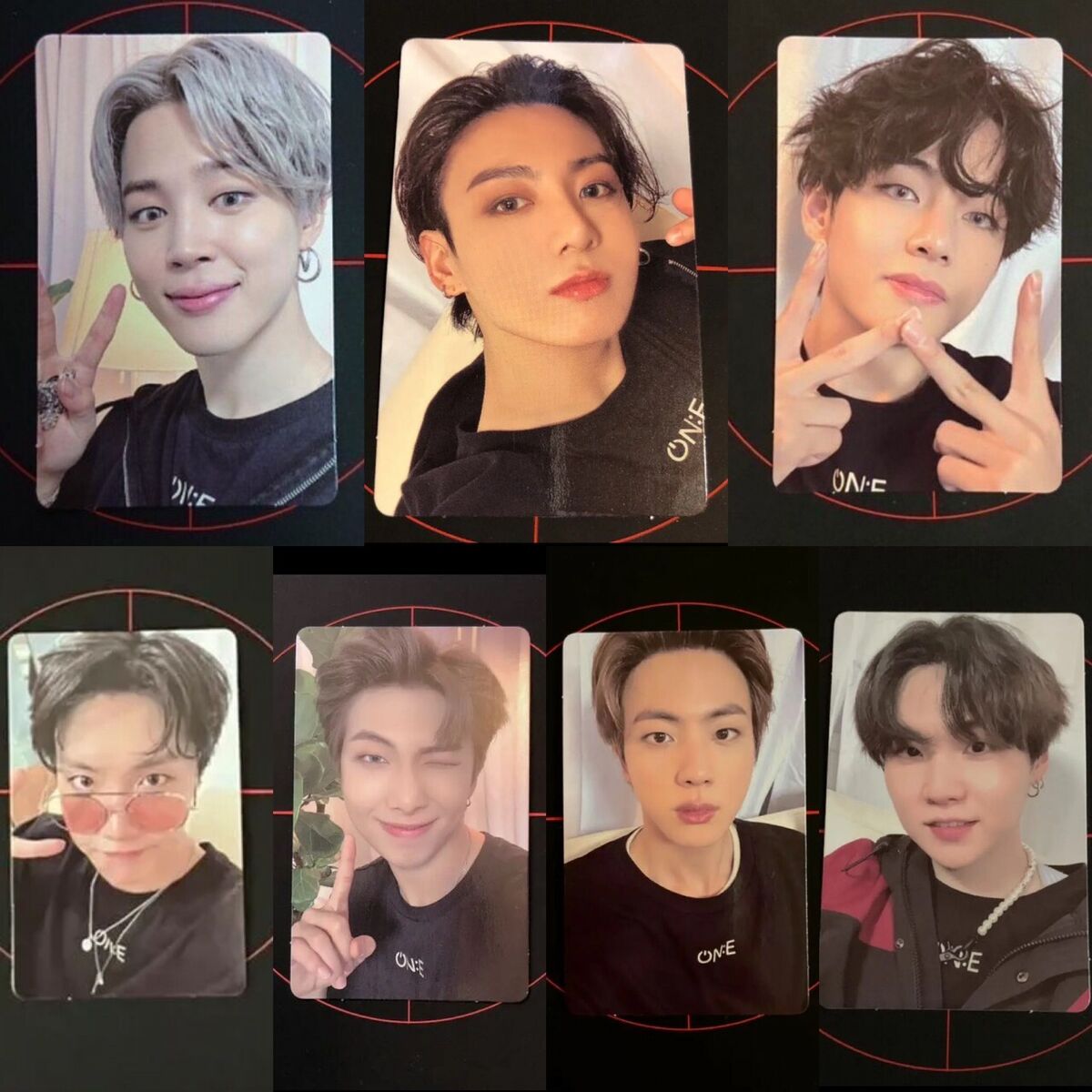 BTS MAP OF THE SOUL ONE DVD MOS ONE Blu-ray Photo Card BTS MAP OF THE SOUL ONE DVD MOS ONE Blu-ray Photo Card