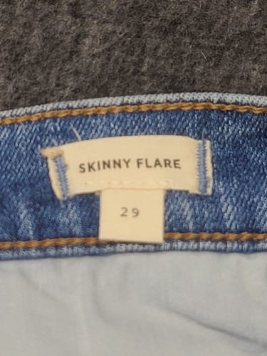 Madewell Jeans Womens 29x31 Skinny Fit Flared Leg High Rise Mom Distressed - Picture 3 of 17