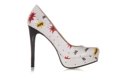chinese laundry white heels