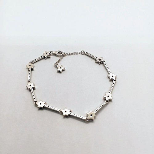 Pulsera PANDORA 925 Plata Brillante Estrellas Celestiales - Imagen 9 de 10