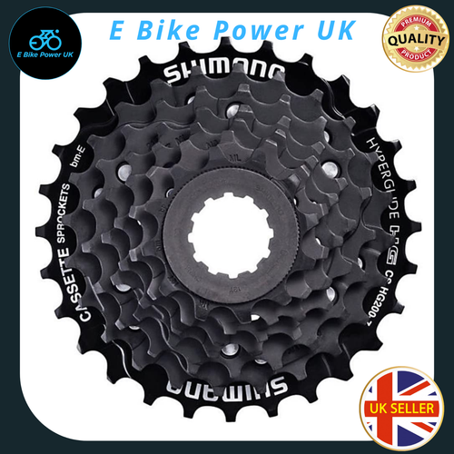 Shimano Alivio CS-HG200 7-Speed Cassette Mountain Bike E Bike Bicycle 12-28T UK - Picture 2 of 9