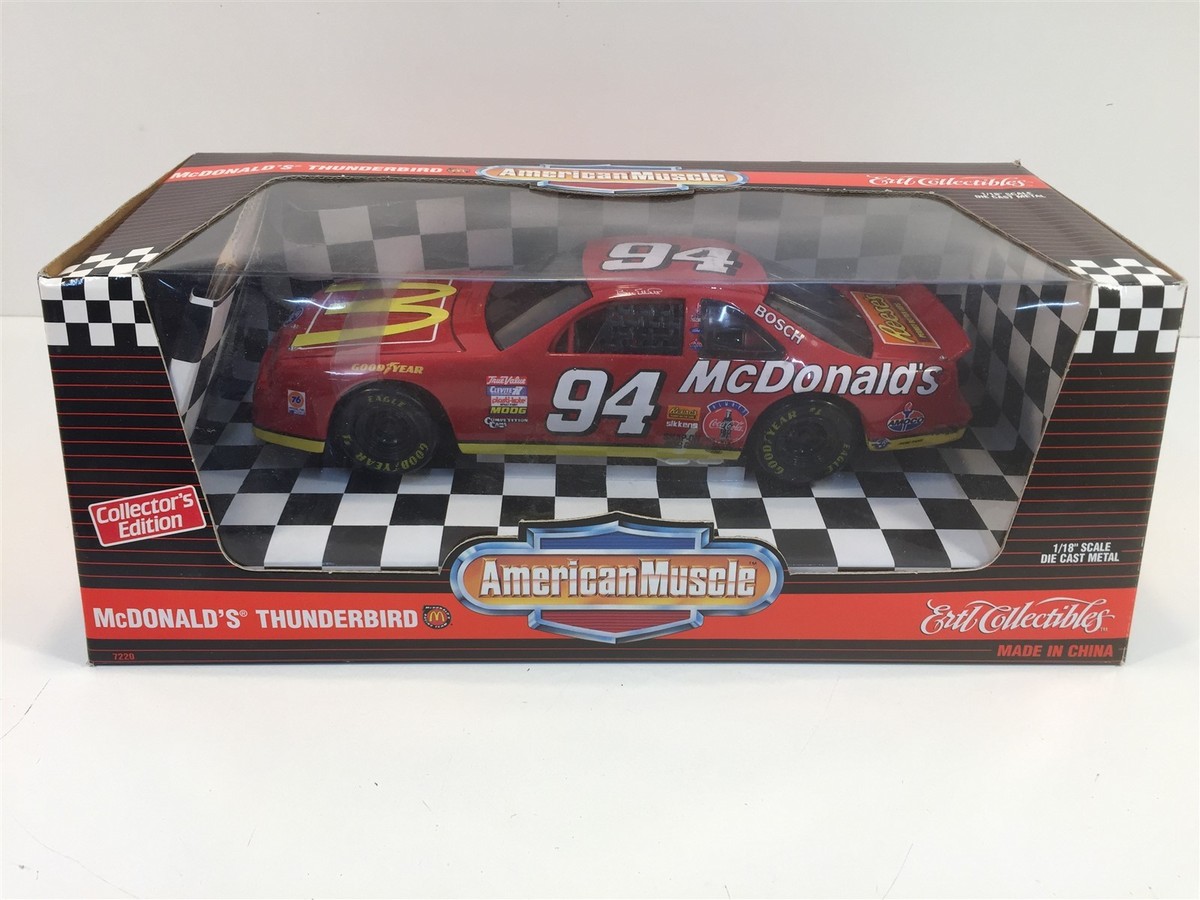 Ertl American Muscle 1995 McDonalds Thunderbird #94 Bill Elliott