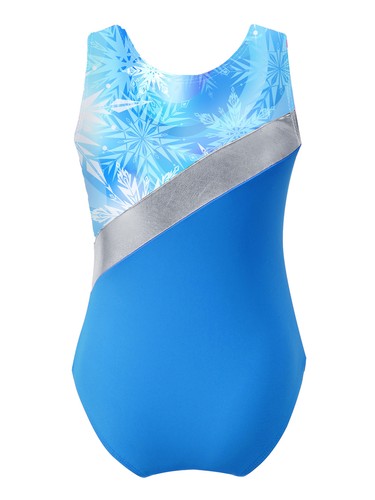 Kids Girls Swimwear Swimming Bathing Suit Holiday Bodysuit Shiny Swimsuit Beach - Picture 35 of 54