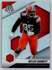 2021 Panini Mosaic Silver Prizm Parallel Myles Garrett #57 Browns TC3408