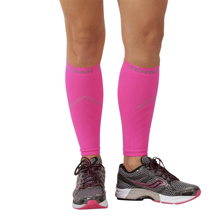 Zensah Reflect Compression Leg Sleeves - Image 2 of 4