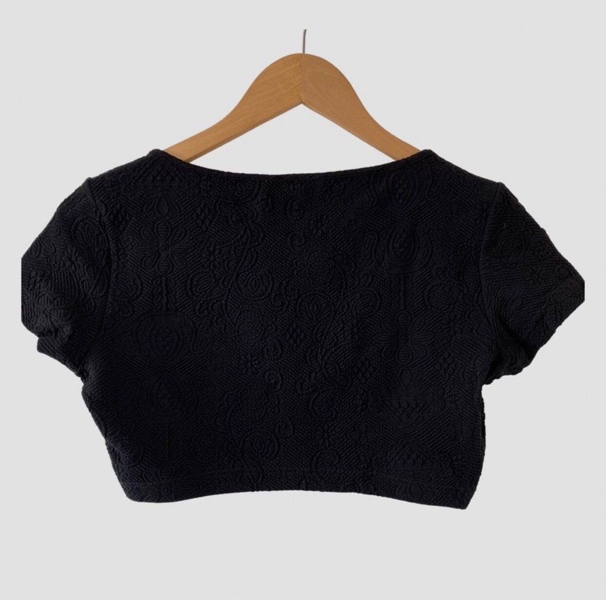 bazaar de Christian Lacroix Vintage Cropped Top L | eBay