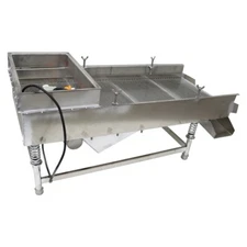 TECHTONGDA 220V Full Stainless Steel Linear Vibrating Screen for Industry