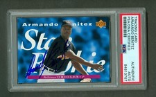 Armando Benitez 1995 Upper Deck Rookie #218 Orioles PSA/DNA Encased Autograph