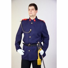 Uniform Jacke Offizier Hauptmann Feuerwehr Wachmann Garde