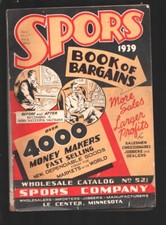 PULP:  Spors Book Of Bargains # 52 1/2 1939-250+ illustrated pages-Magic tric...