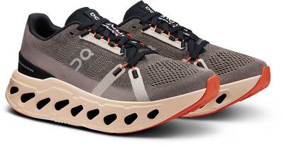 ON Running Brand Cloud Cloudeclipse Black/Orange Women's Shoes NEW 2024