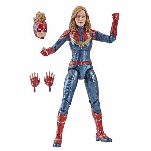 Captain Marvel Marvel Legends Series Captain Marvel (Film) 6 Zoll Actionfigur - Bild 2 von 7