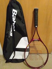 New BABOLOT RACQUET BAG  USED WILSON PRO 110 OVERSIZED TENNIS RACQUET 4.5"