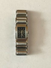 ESPRIT Armbanduhr Damen Silber Schwarz Black 