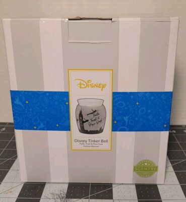 Scentsy Warmer Disney Tinker Bell Faith, Trust & Pixie Dust NIB Retired NEW 2015