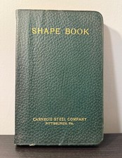 Shape Book By Carnegie Steel Co. Tables & Dat...