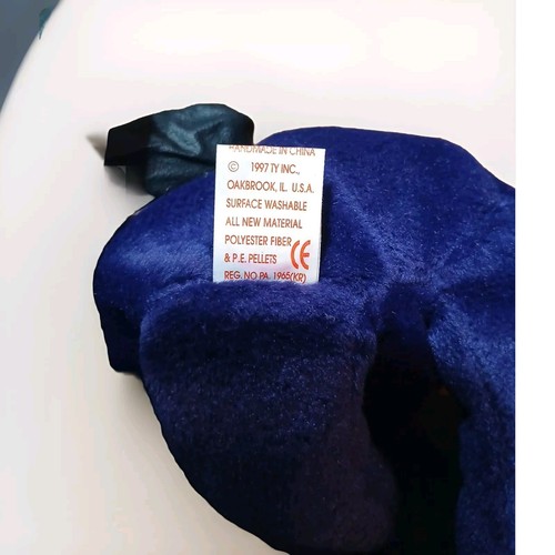 NEW RETIRED 1st Edition Ty Beanie Baby Princess Diana Bear RARE 1997 w/errors. - Picture 13 of 14