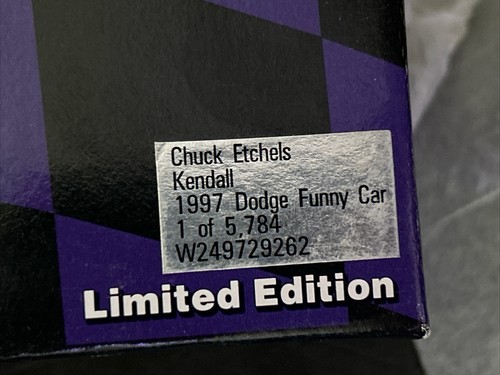 Action Chuck Etchels Kendall 1997 Dodge Funny Car 1:24 - Picture 5 of 5