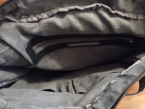 Matt & Nat Vegan Leather Black Backpack with Adjustable Padded Straps - Picture 3 of 9