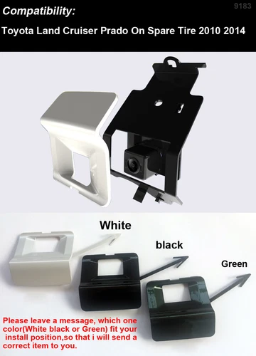 Car Camera Rear View Paking CCD for Toyota land Cruiser Prado On Spare Tire GPS - Bild 3 von 4