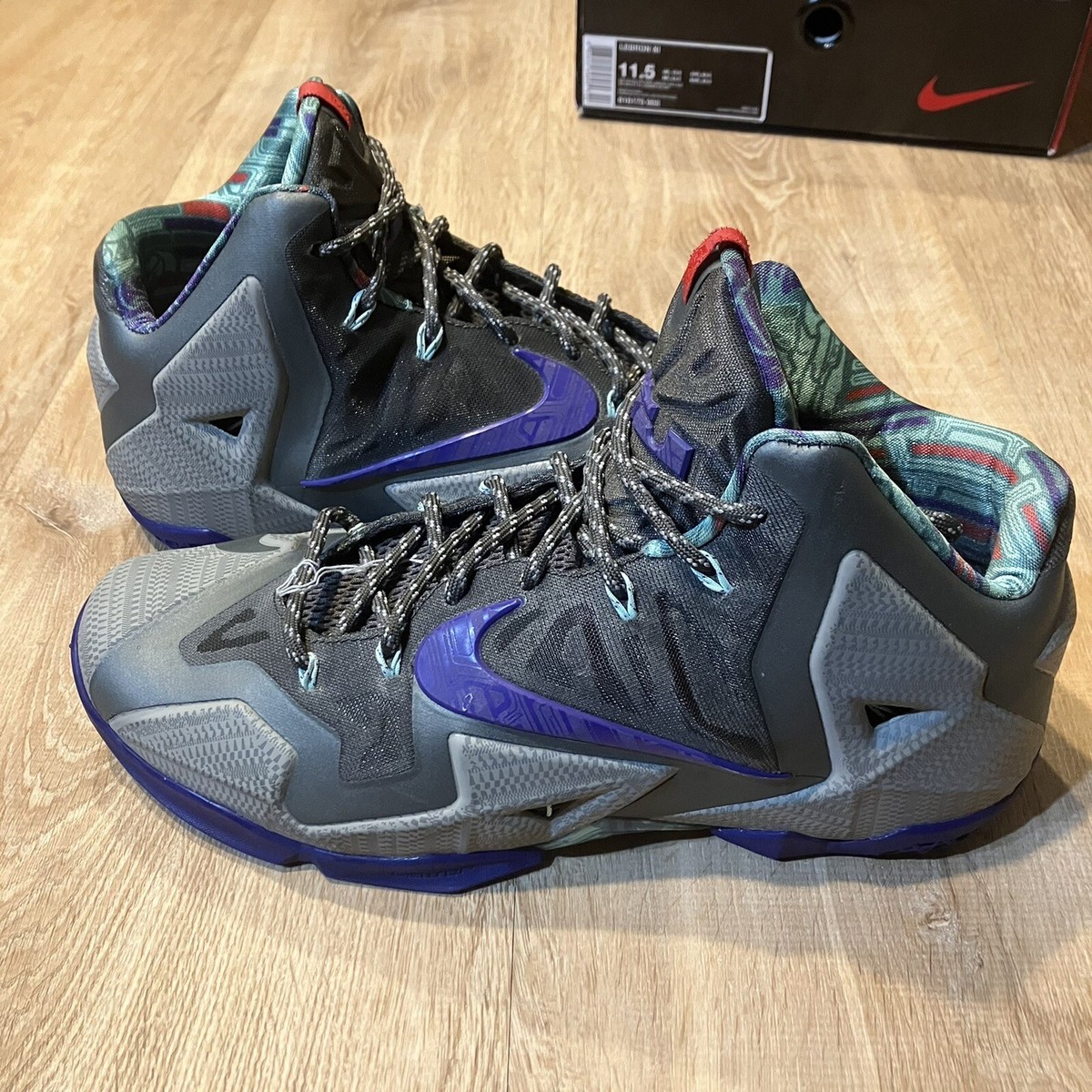 Nike Lebron XI Terracotta Warrior Men Size 11.5 CLEAN OG 616175