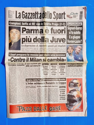 Gazzetta Dello Sport - 10 Mai 1997 - Édition Originale : RECOBA à L'Inter & Ferrari-Schumacher